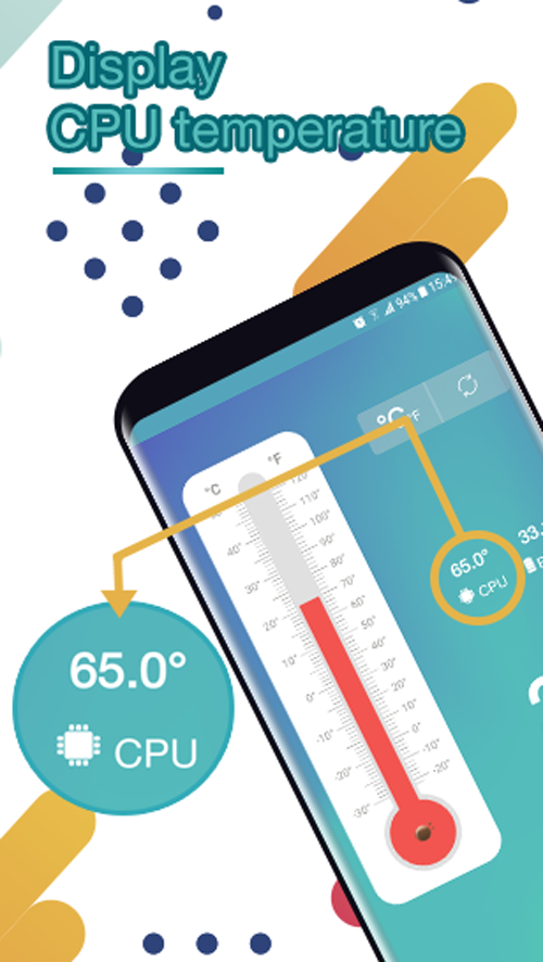 اسکرین شات 5 برنامه Thermometer - Hygrometer