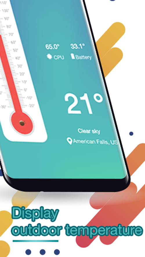 اسکرین شات 3 برنامه Thermometer - Hygrometer