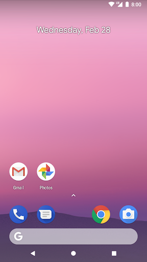 اسکرین شات 1 برنامه Lean Launcher
