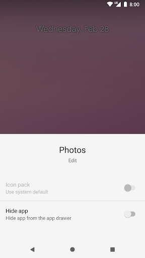 اسکرین شات 5 برنامه Lean Launcher