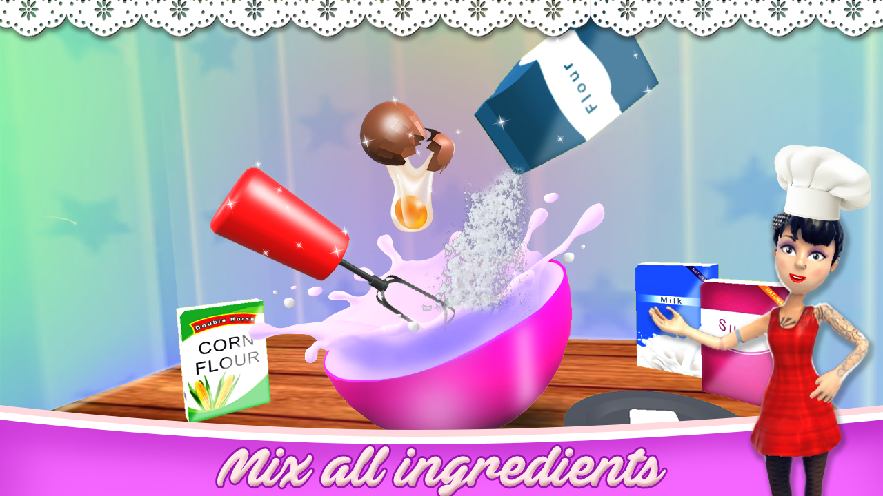 اسکرین شات 2 بازی Cake it-Cake Games-Girls Games