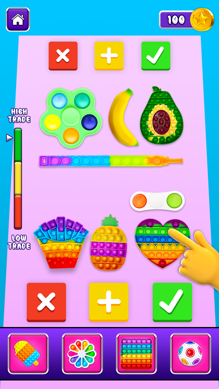 اسکرین شات 5 بازی Pop it Trading : Fidget Toys