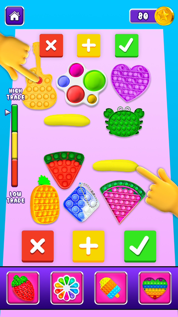 اسکرین شات 4 بازی Pop it Trading : Fidget Toys