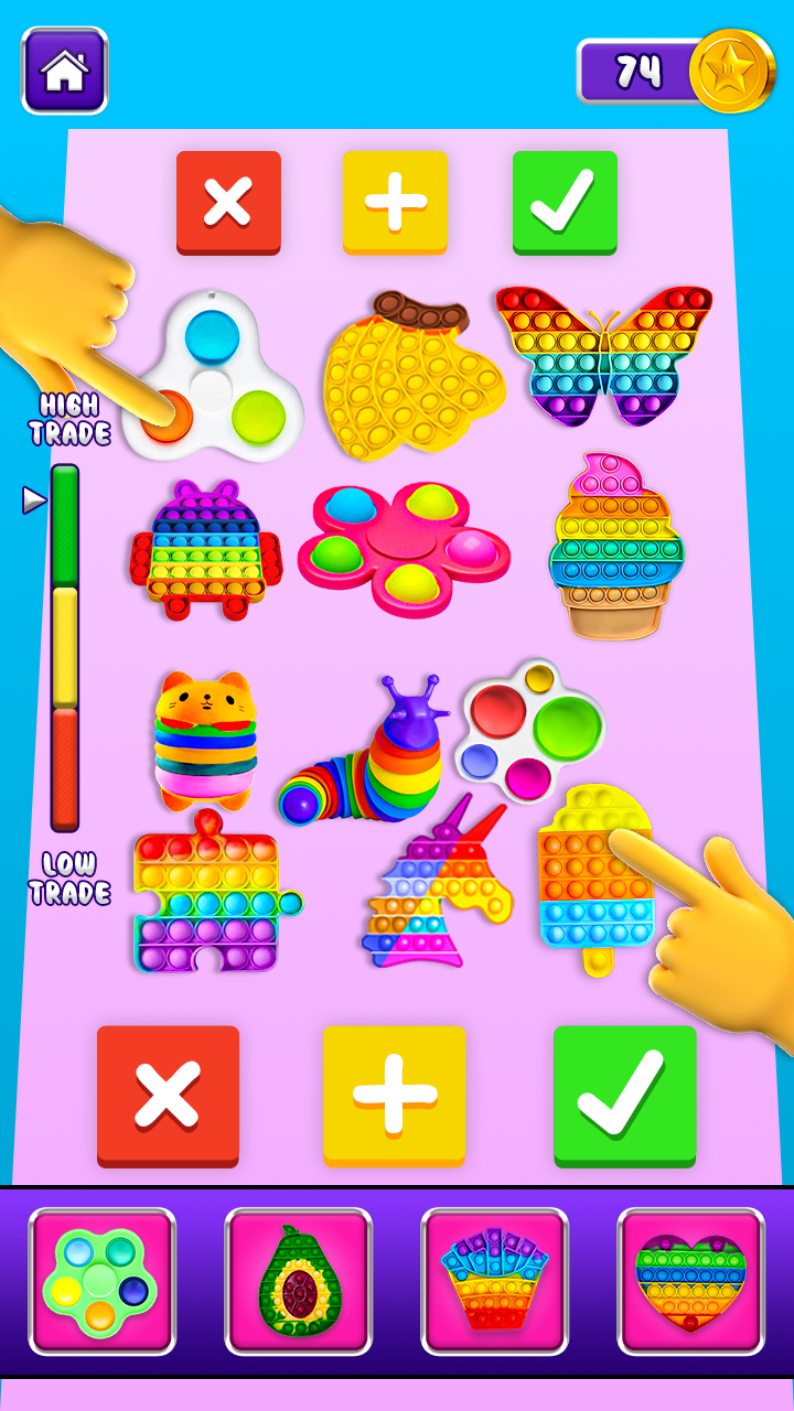 اسکرین شات 2 بازی Pop it Trading : Fidget Toys