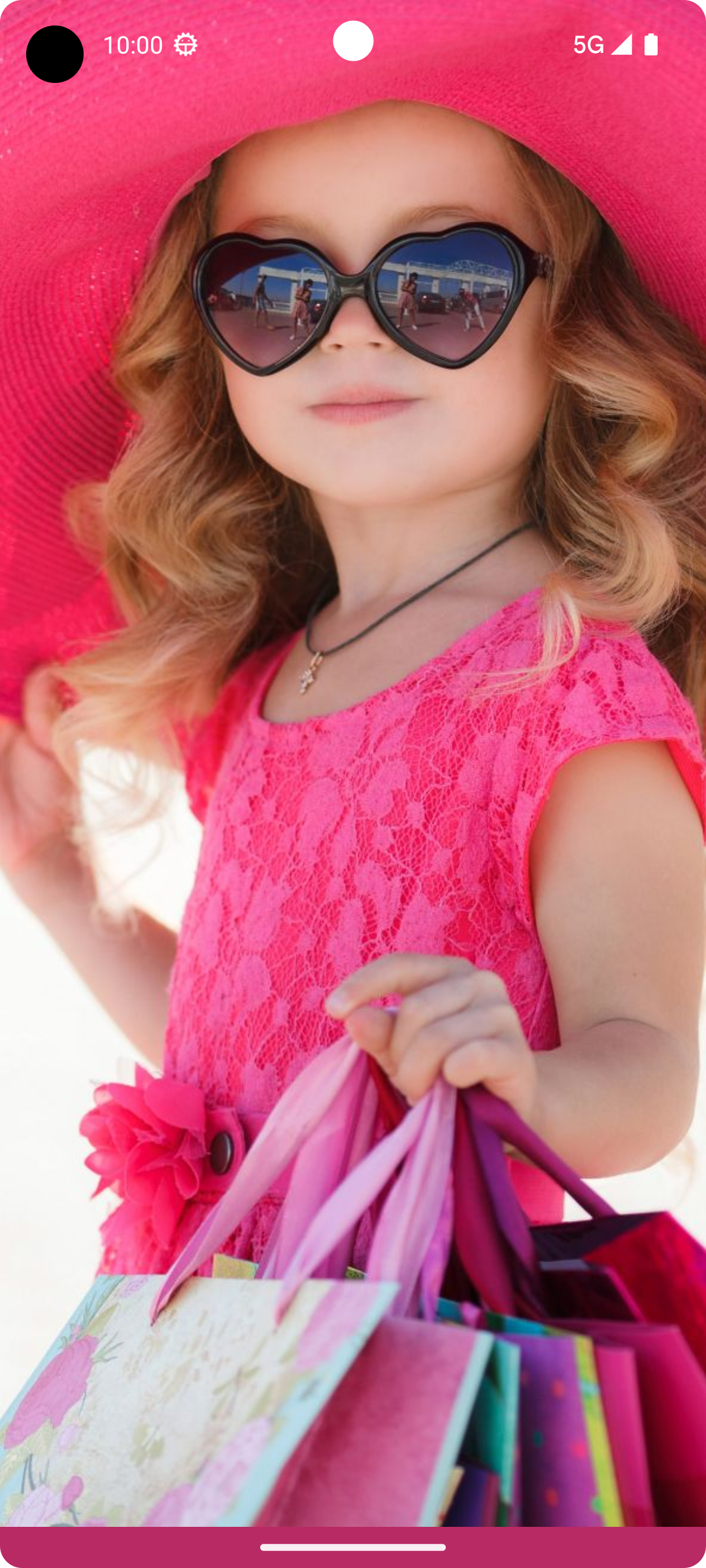 اسکرین شات 8 برنامه Girly Wallpapers for Girls