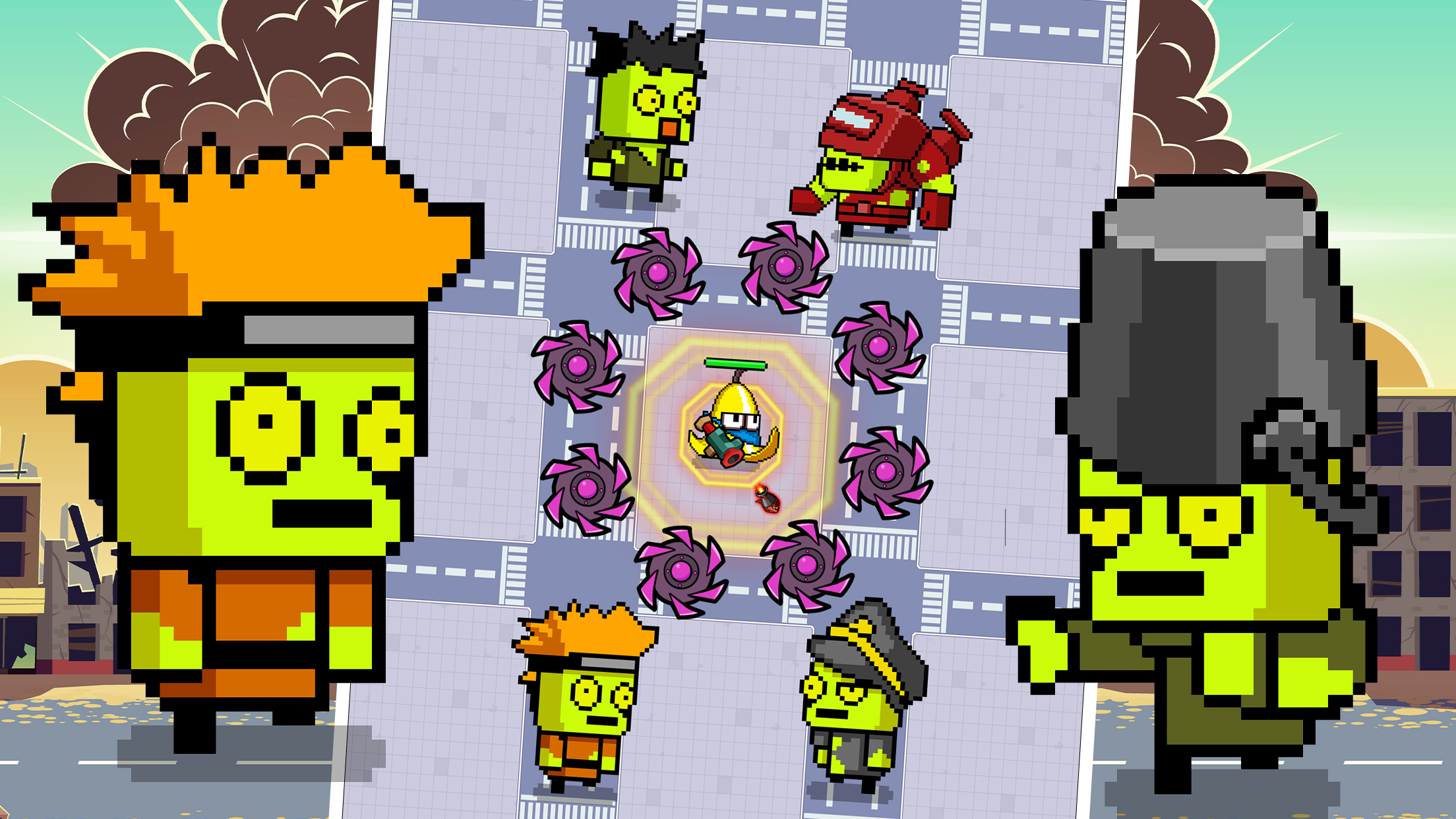 اسکرین شات 1 بازی Monster Box Battle Survival