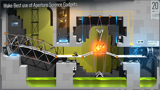 اسکرین شات 4 بازی Bridge Constructor Portal