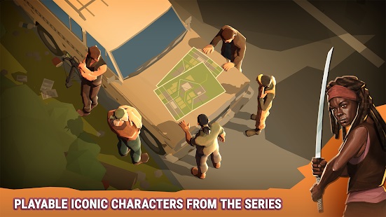 اسکرین شات 2 بازی Bridge Constructor: The Walking Dead