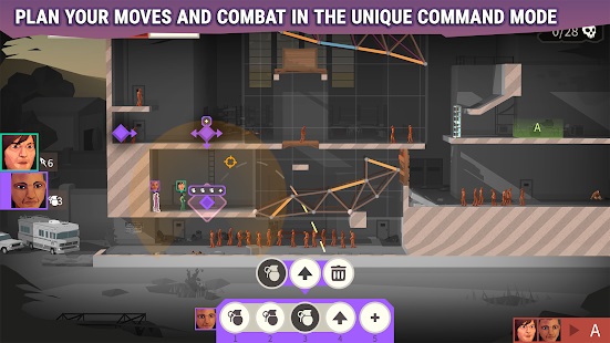 اسکرین شات 3 بازی Bridge Constructor: The Walking Dead