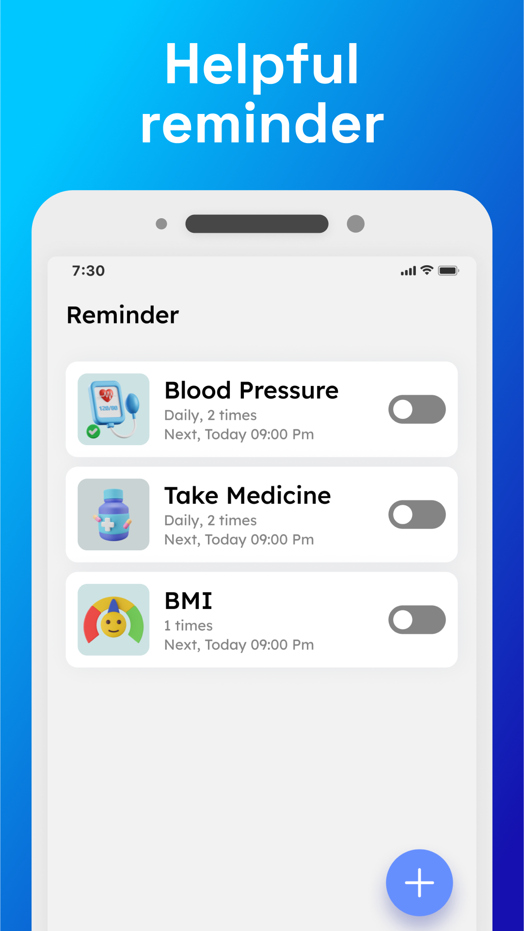 اسکرین شات 8 برنامه Blood Pressure Monitor App