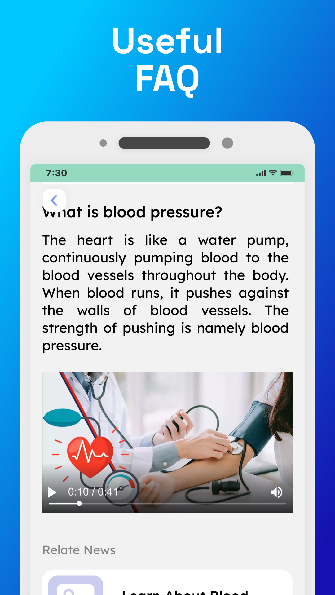 اسکرین شات 7 برنامه Blood Pressure Monitor App