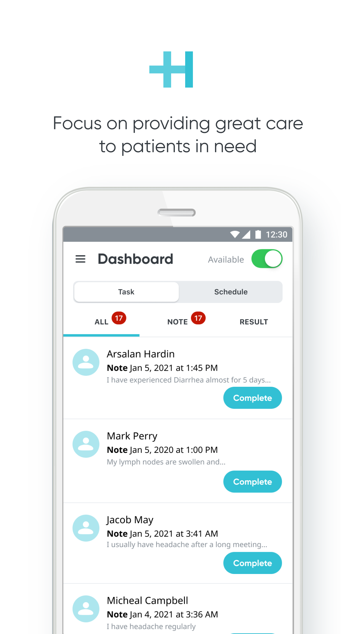 اسکرین شات 5 برنامه HealthTap for Doctors