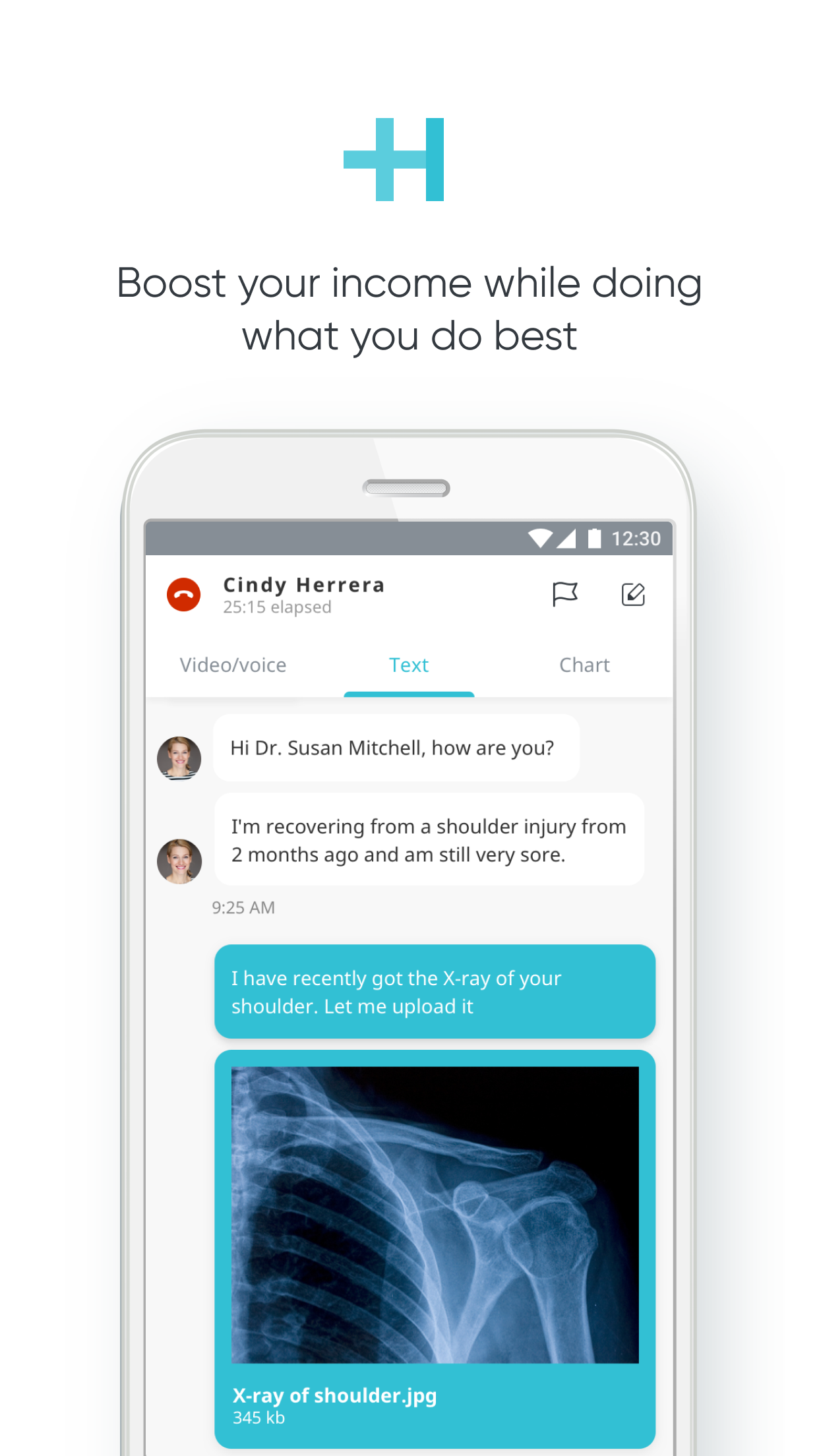 اسکرین شات 4 برنامه HealthTap for Doctors