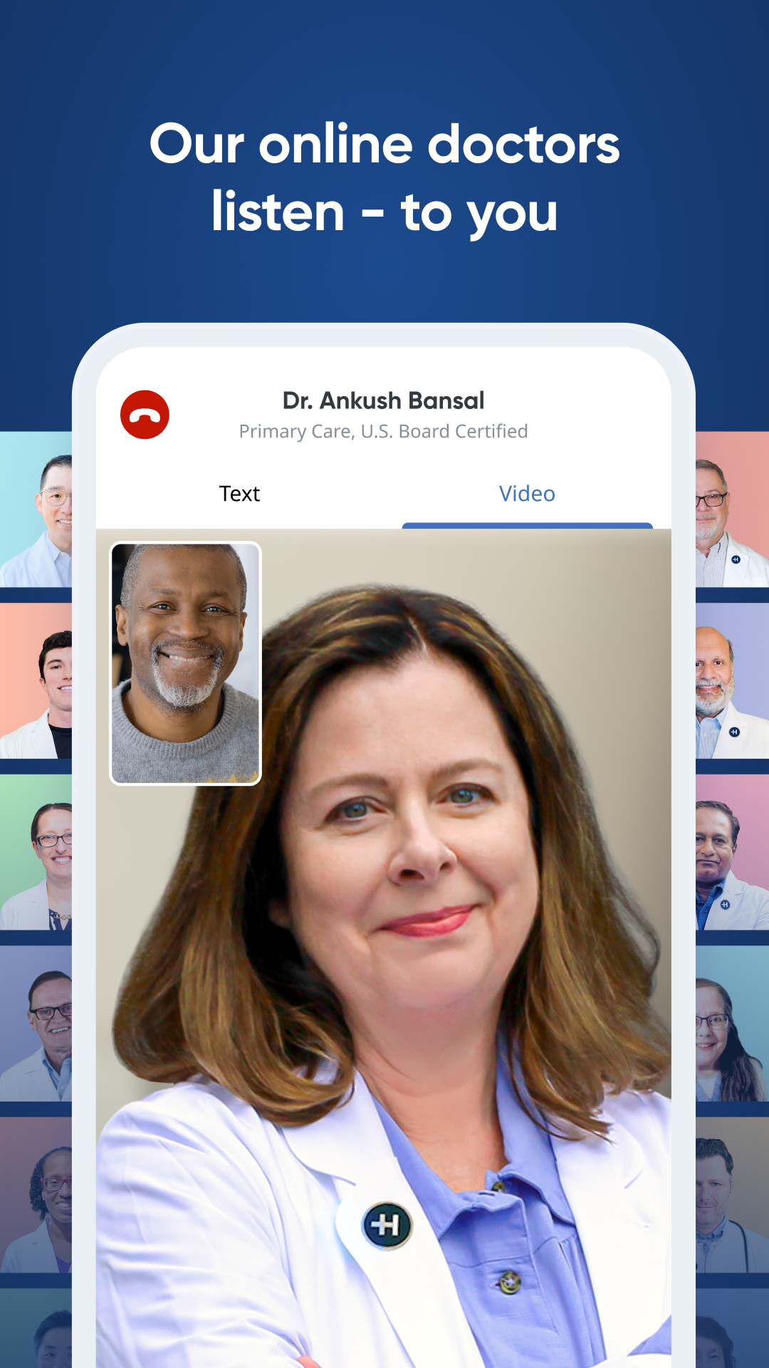 اسکرین شات 1 برنامه HealthTap - Online Doctors