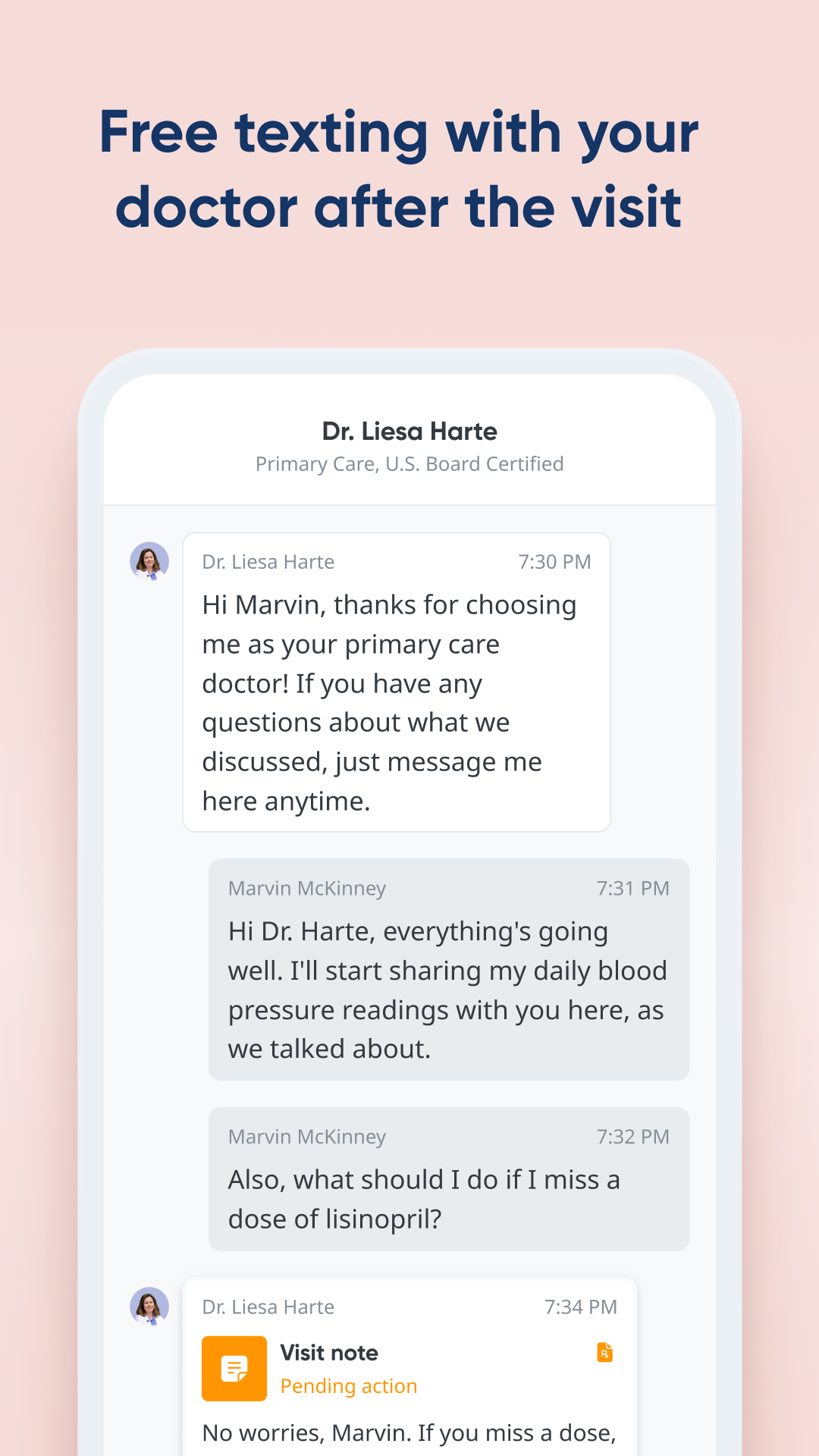 اسکرین شات 3 برنامه HealthTap - Online Doctors