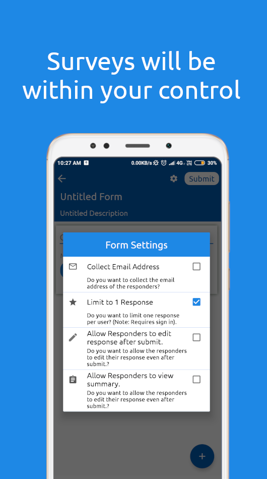 اسکرین شات 8 برنامه FormsApp