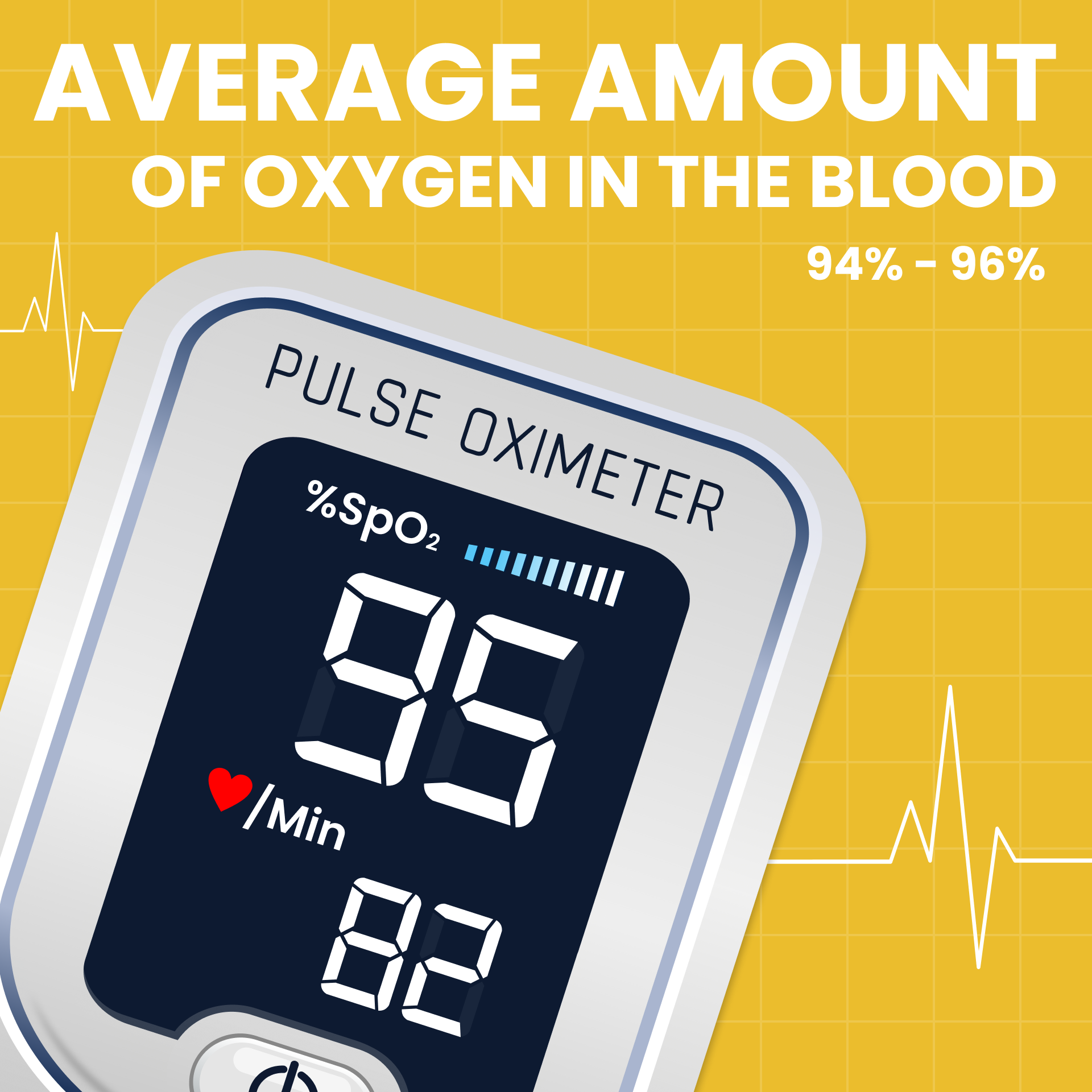 اسکرین شات 2 برنامه Pulse Oximeter Tracker & Info