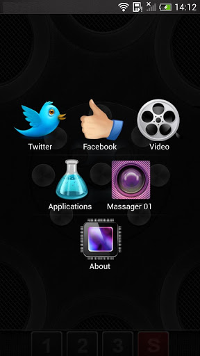 اسکرین شات 6 برنامه Massager (Vibrator)