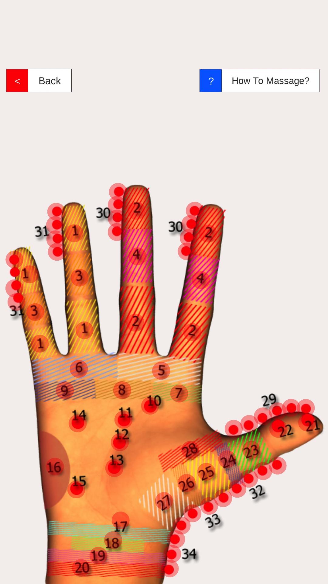اسکرین شات 3 برنامه Massage Body Spots