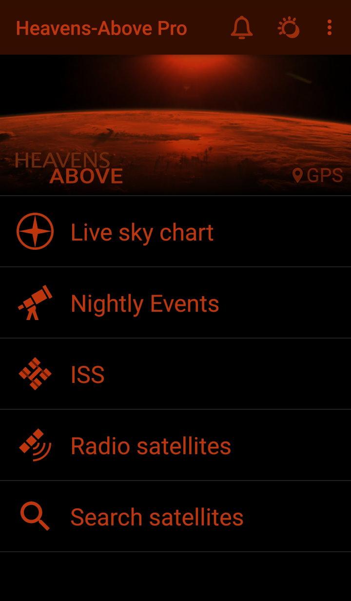 اسکرین شات 7 برنامه Heavens-Above