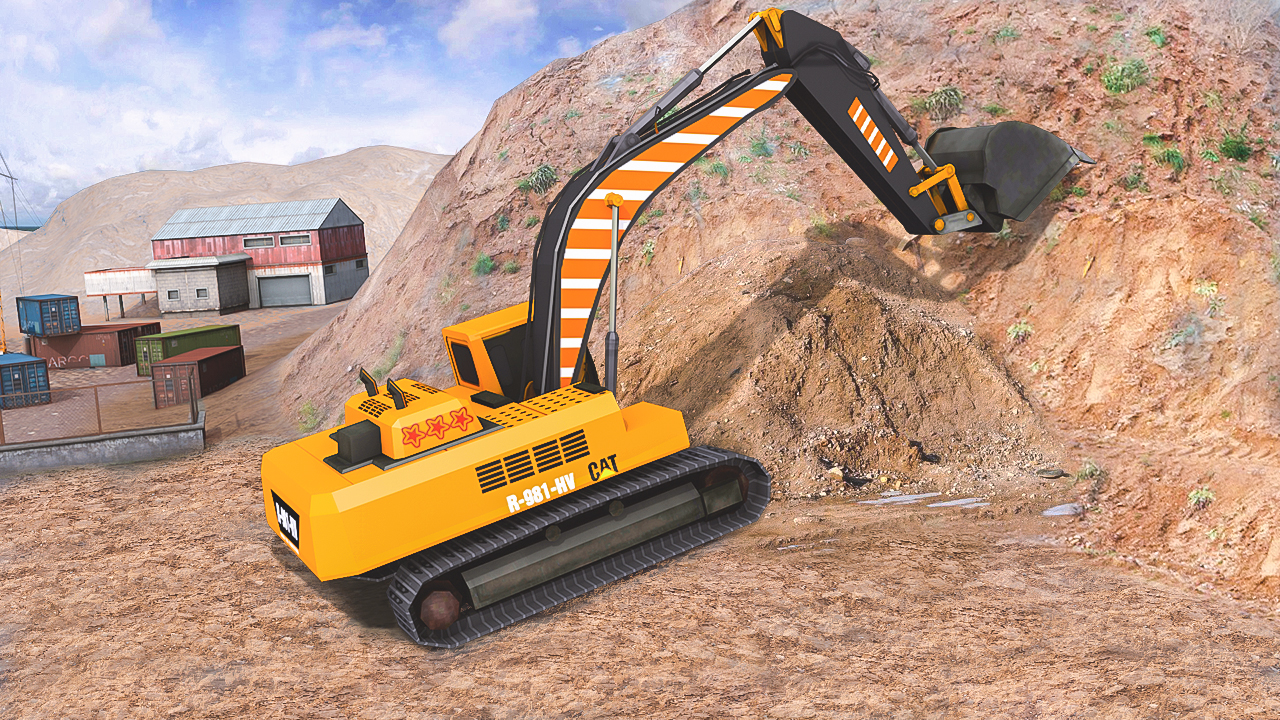اسکرین شات 1 بازی Excavator Crane Driving Sim