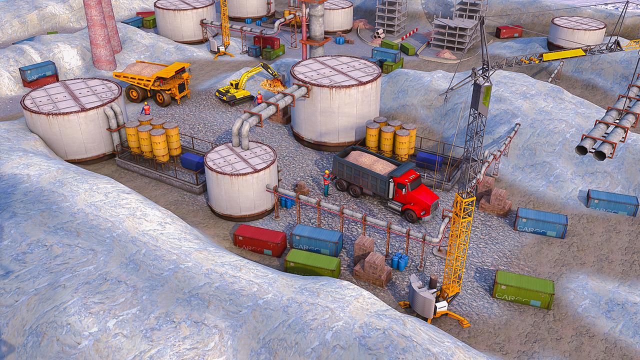 اسکرین شات 6 بازی Excavator Crane Driving Sim