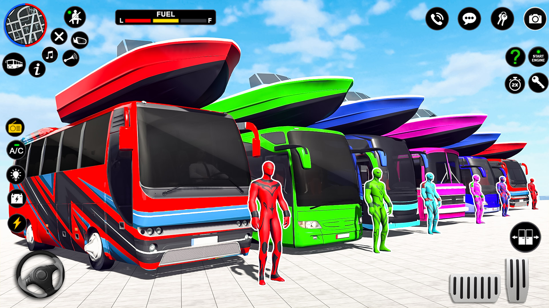 اسکرین شات 2 بازی City Bus Driver Simulator 3D