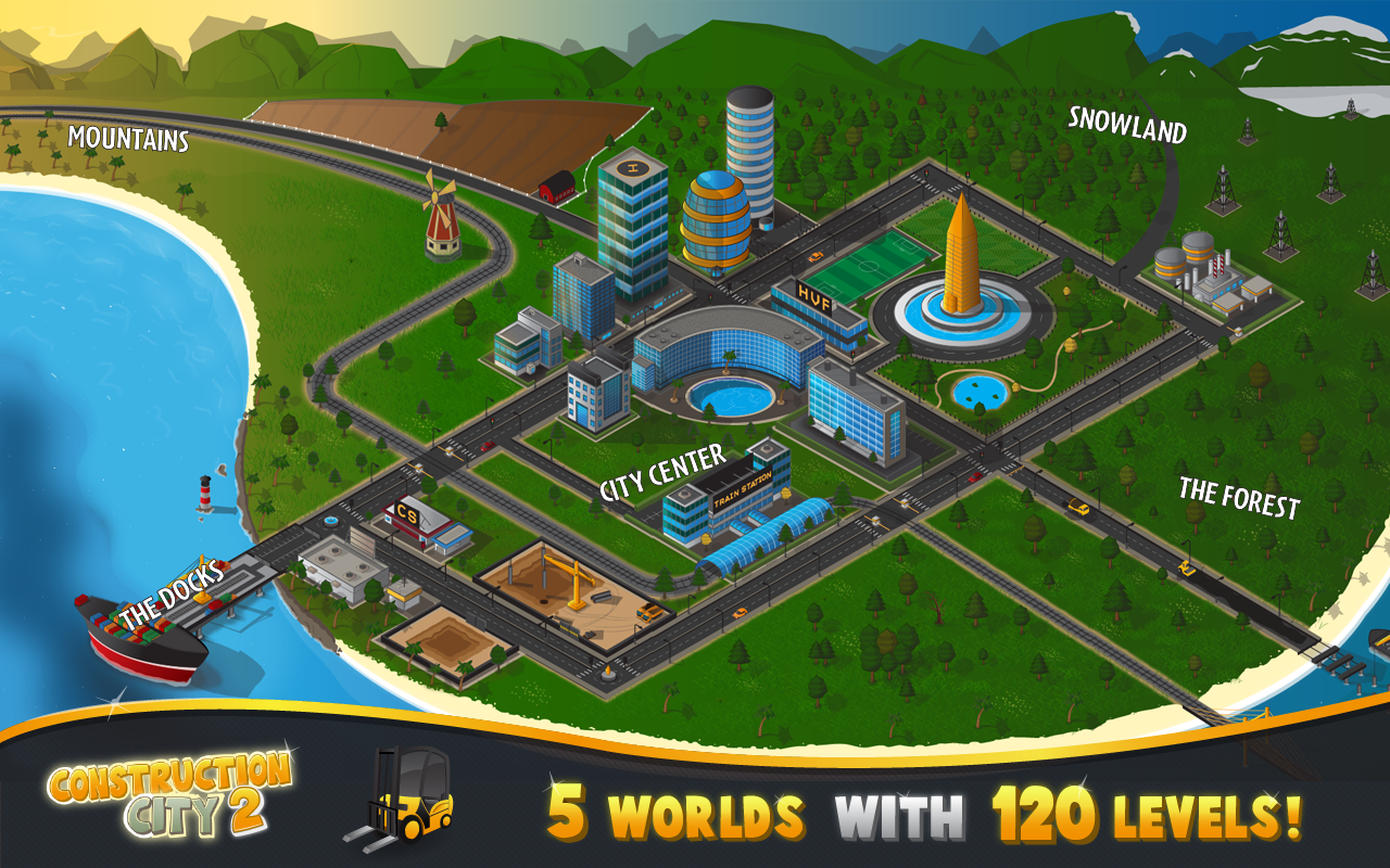 اسکرین شات 3 بازی Construction City 2