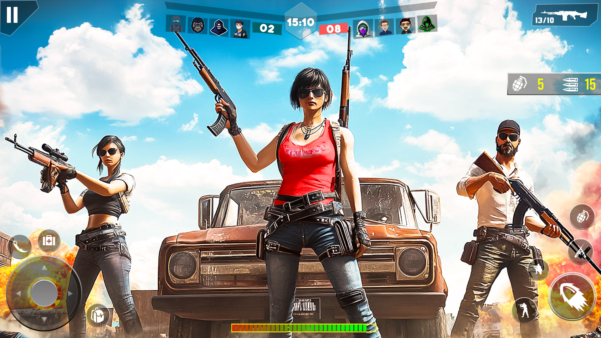 اسکرین شات 2 بازی Gun Shooting Games Fps Offline
