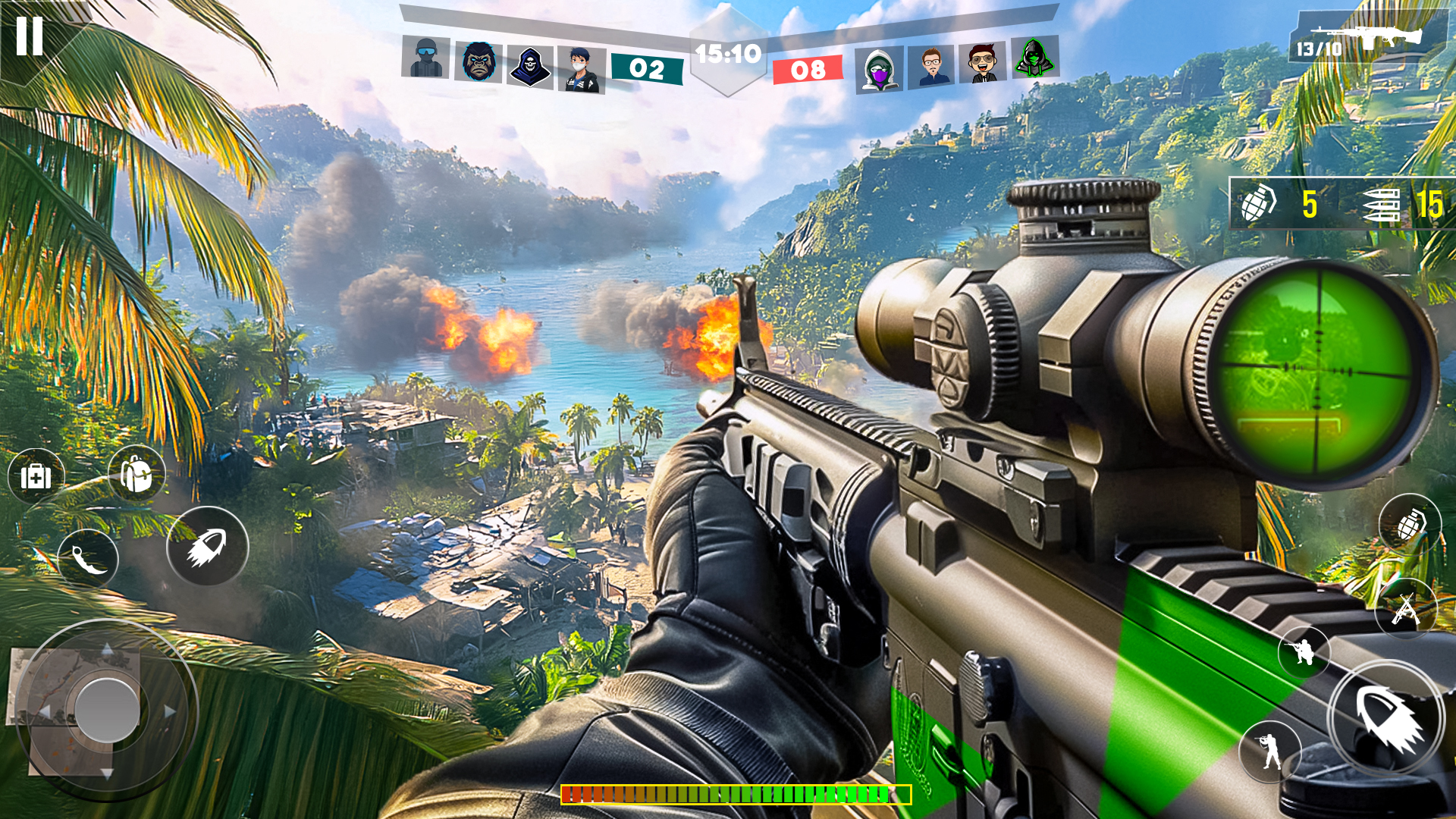 اسکرین شات 3 بازی Gun Shooting Games Fps Offline