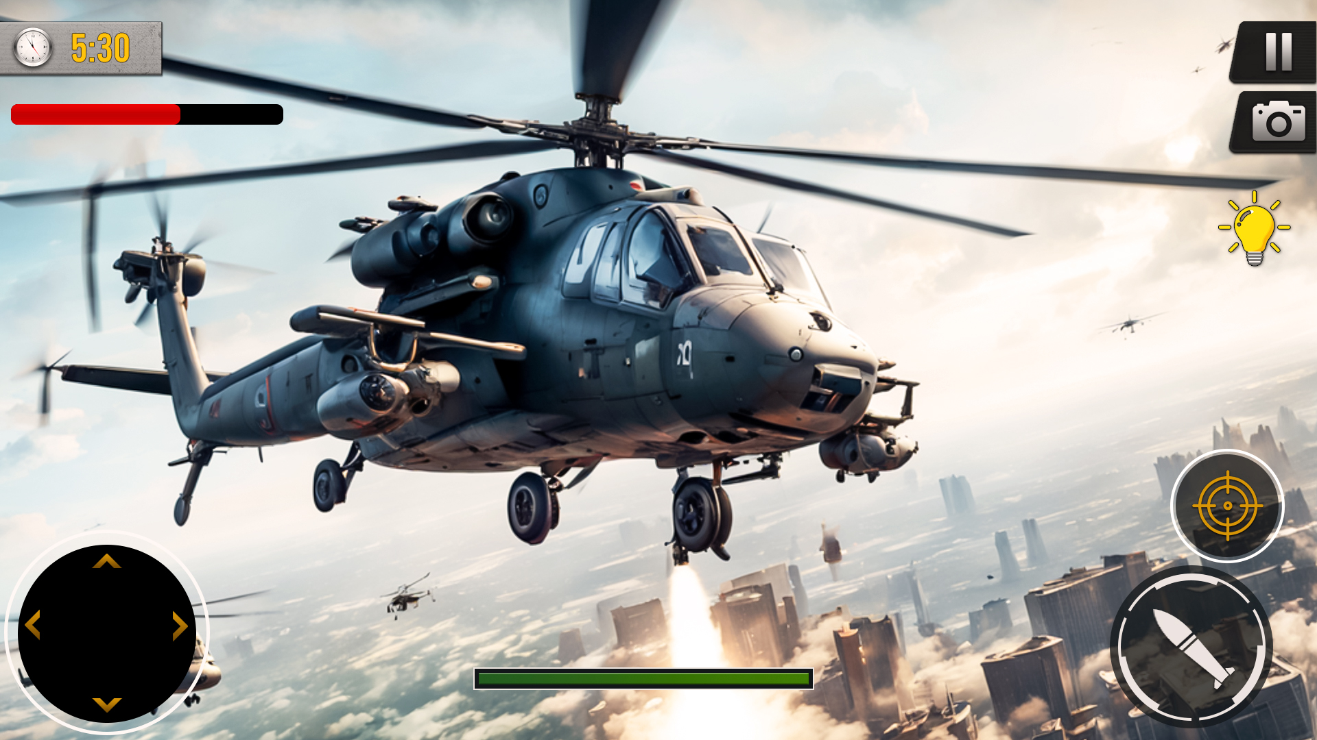 اسکرین شات 4 بازی Gunship Battle Offline Game