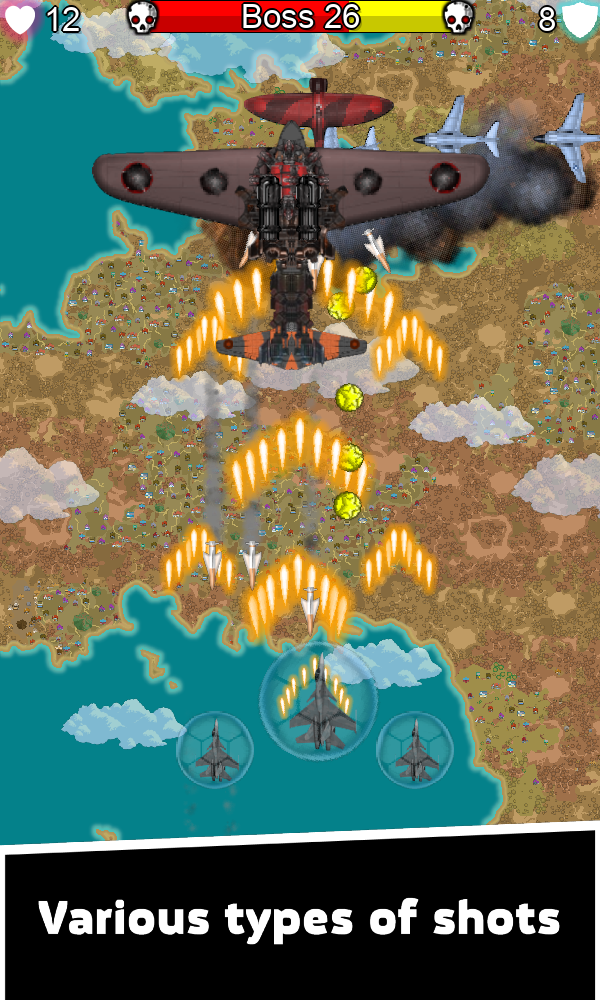 اسکرین شات 3 بازی Aircraft Wargame 1