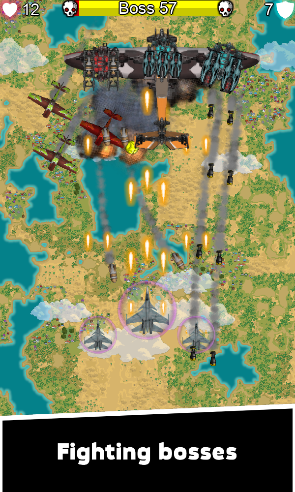 اسکرین شات 2 بازی Aircraft Wargame 1
