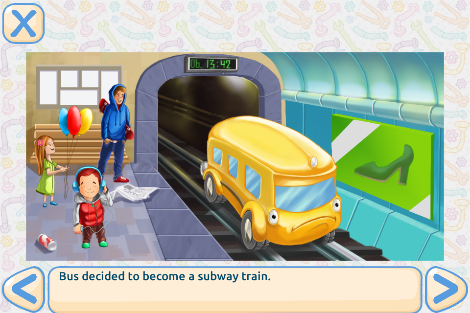اسکرین شات 5 بازی Bus Story Adventures for Kids