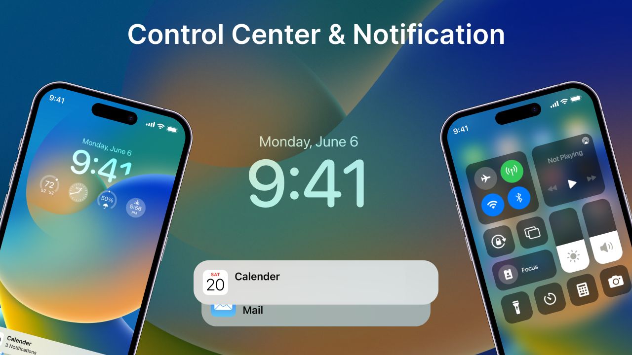 اسکرین شات 1 برنامه Launcher iOS 17