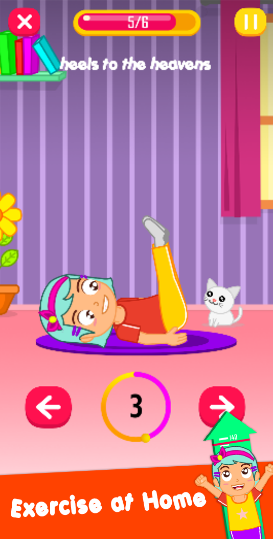 اسکرین شات 3 برنامه Kids Height Increase Workout