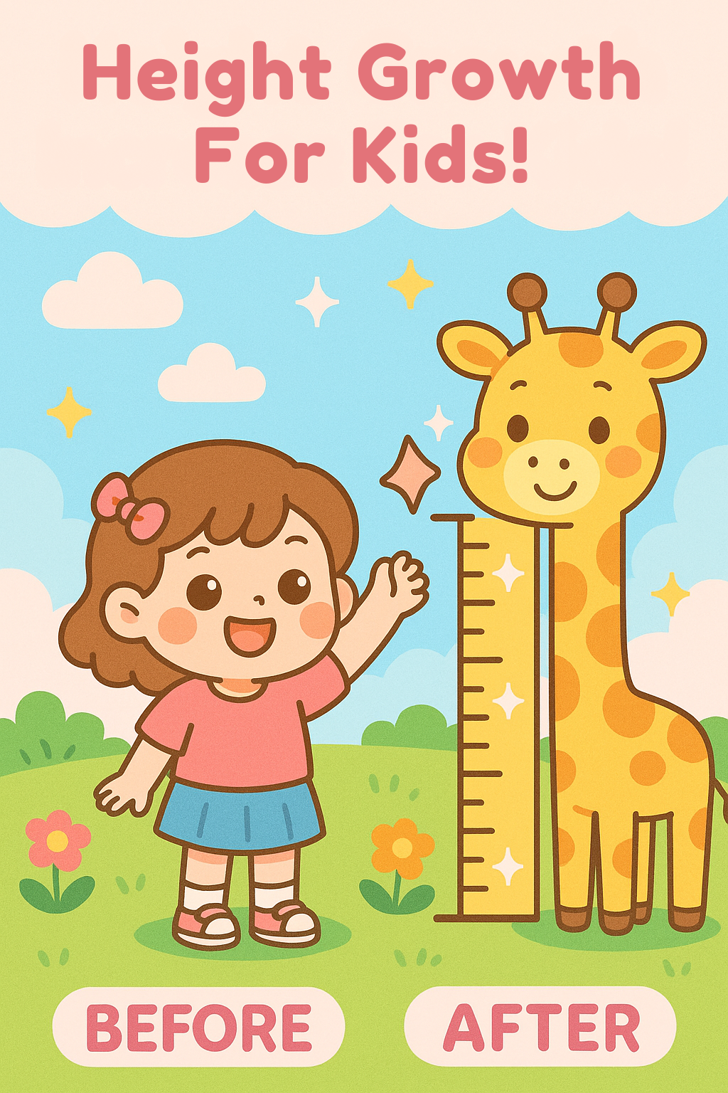 اسکرین شات 1 برنامه Height Increase for Kids