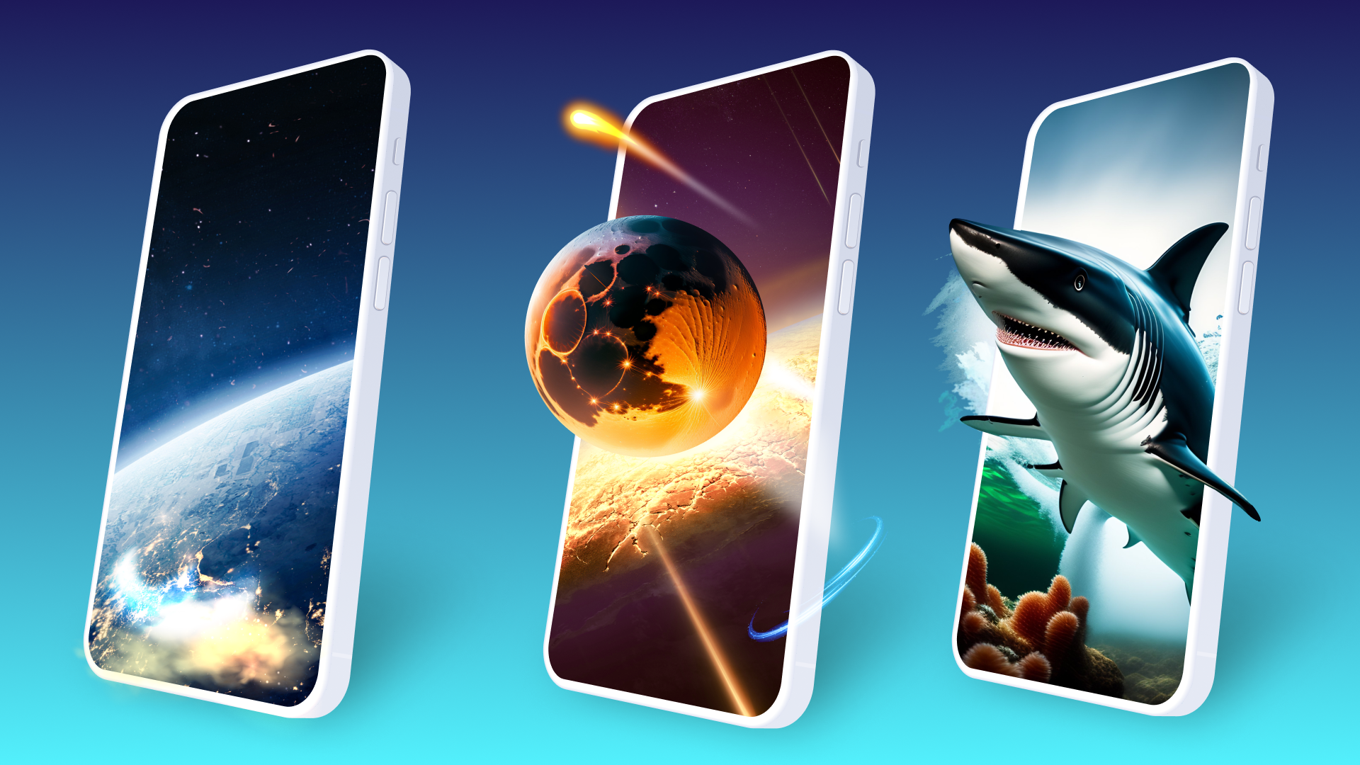 اسکرین شات 2 برنامه Parallax 3D Live Wallpapers