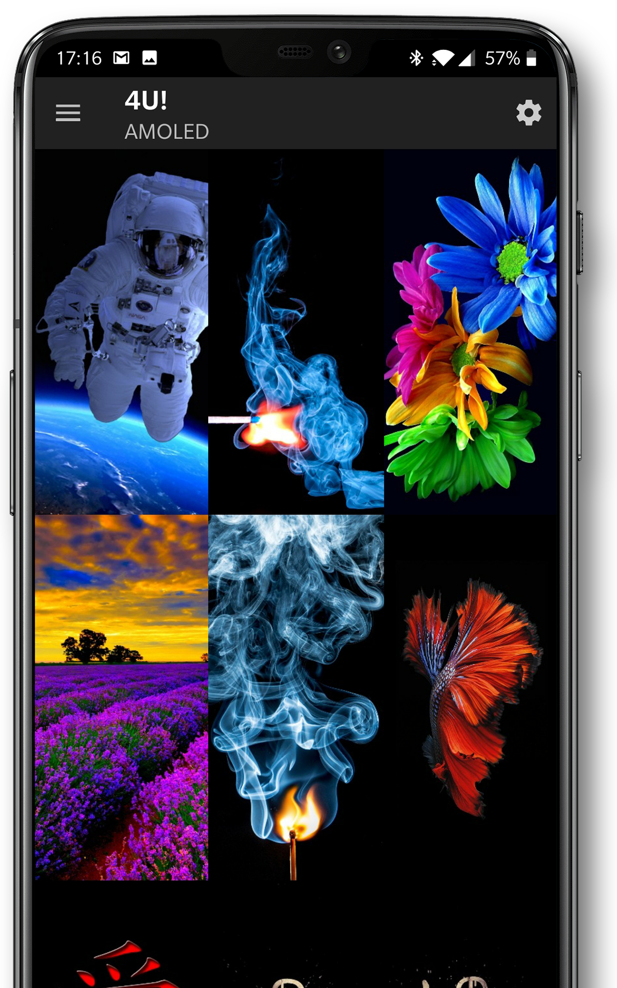 اسکرین شات 2 برنامه Walls4U: 4K Wallpapers + Maker