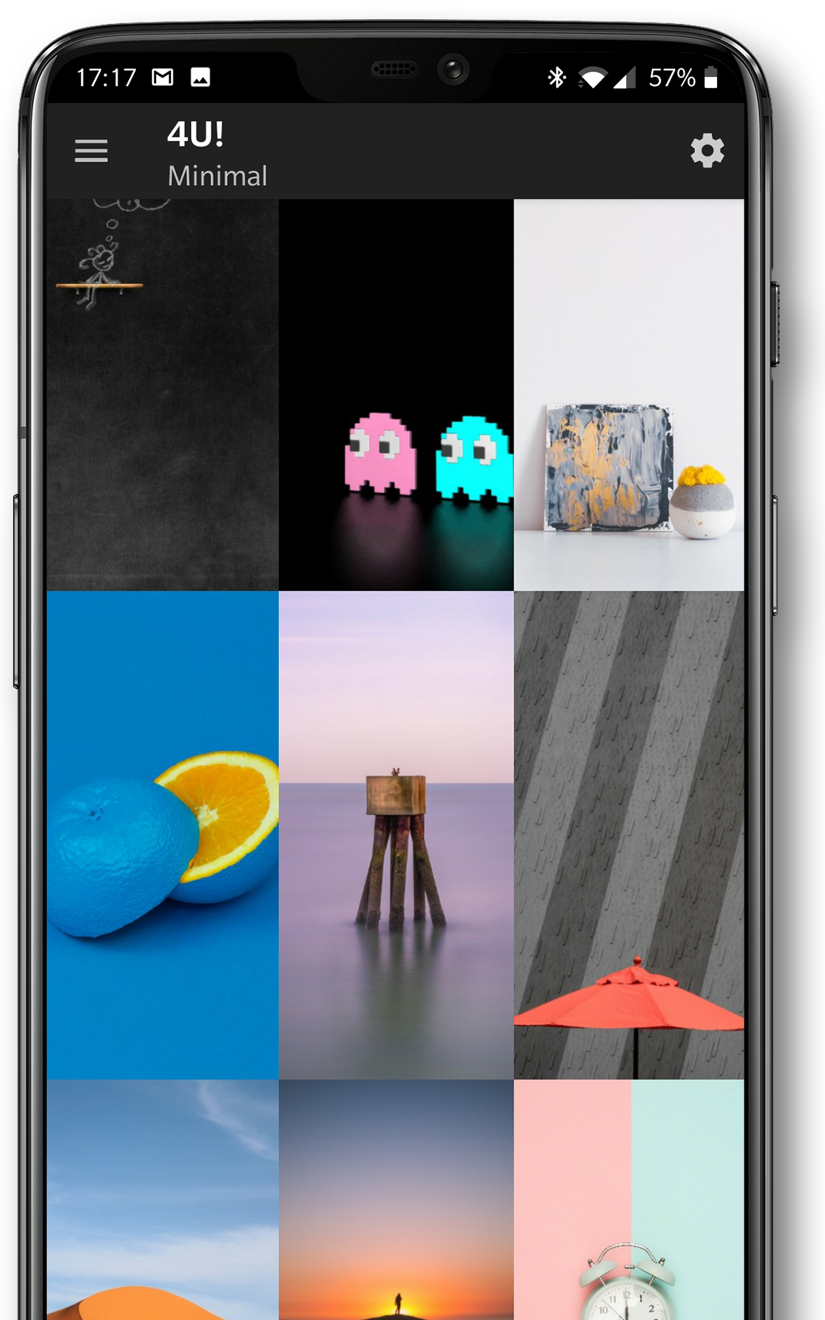 اسکرین شات 1 برنامه Walls4U: 4K Wallpapers + Maker