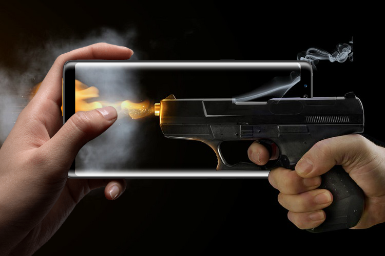 اسکرین شات 1 برنامه Firearms Sounds