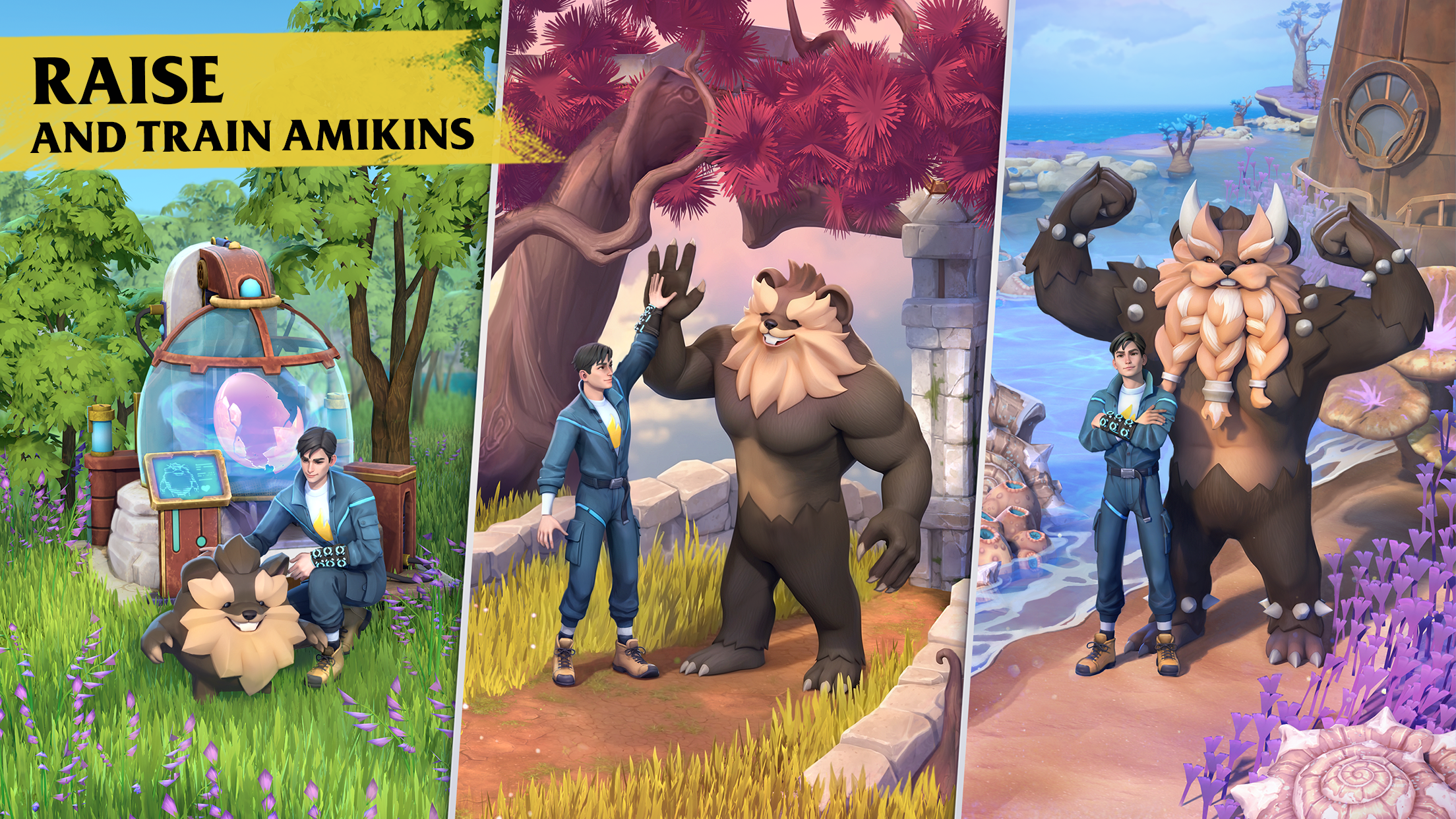 اسکرین شات 2 بازی Amikin Village: Magic Sim RPG