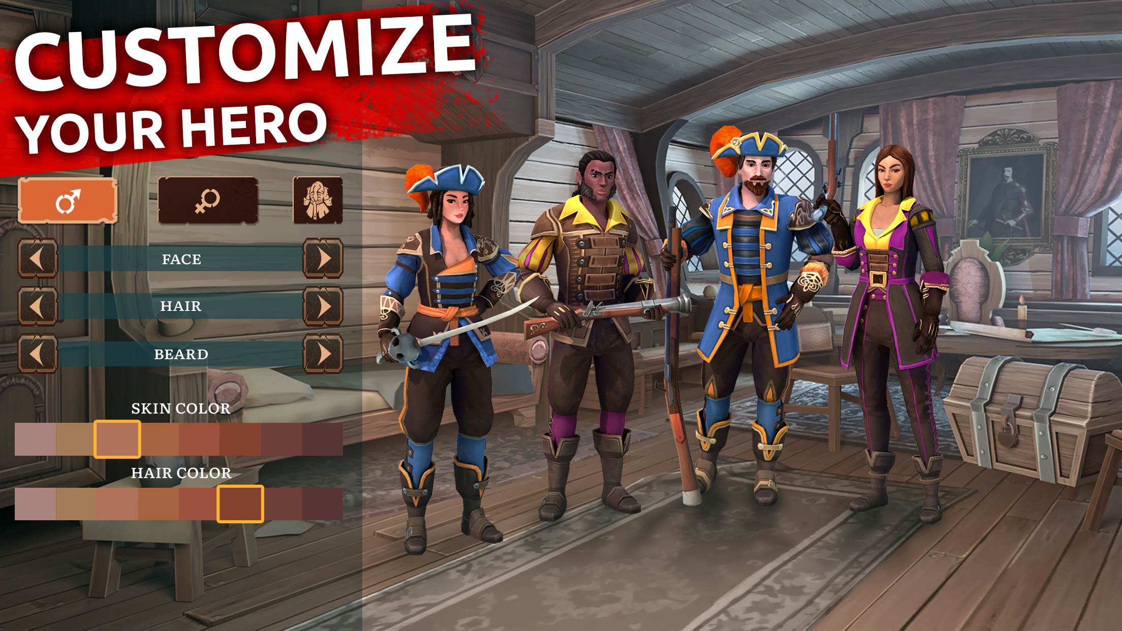 اسکرین شات 2 بازی Mutiny: Pirate Survival RPG