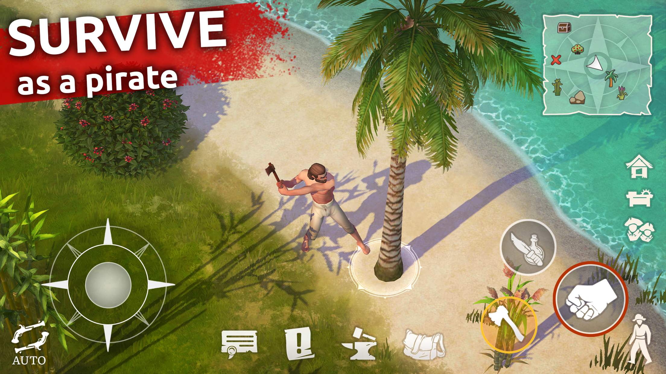 اسکرین شات 3 بازی Mutiny: Pirate Survival RPG