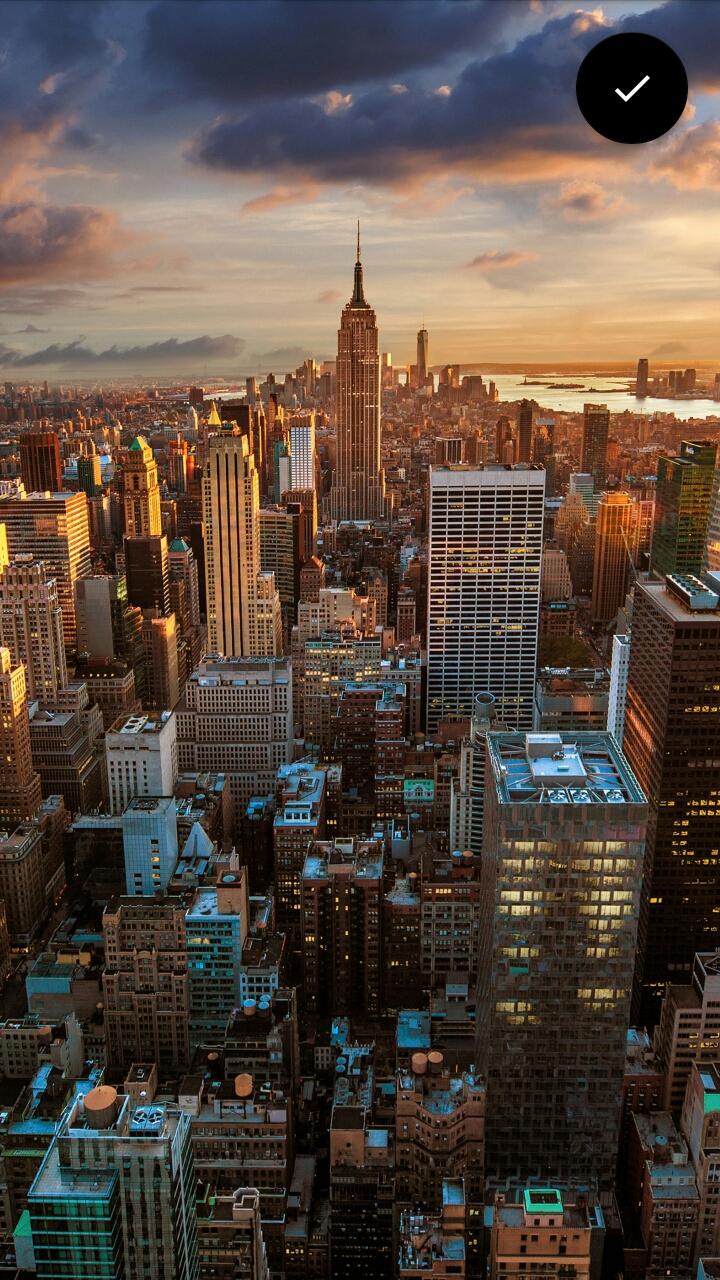 اسکرین شات 4 برنامه New York Wallpapers HD