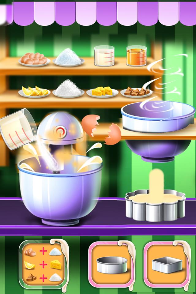 اسکرین شات 2 برنامه Cake Cooking Shop