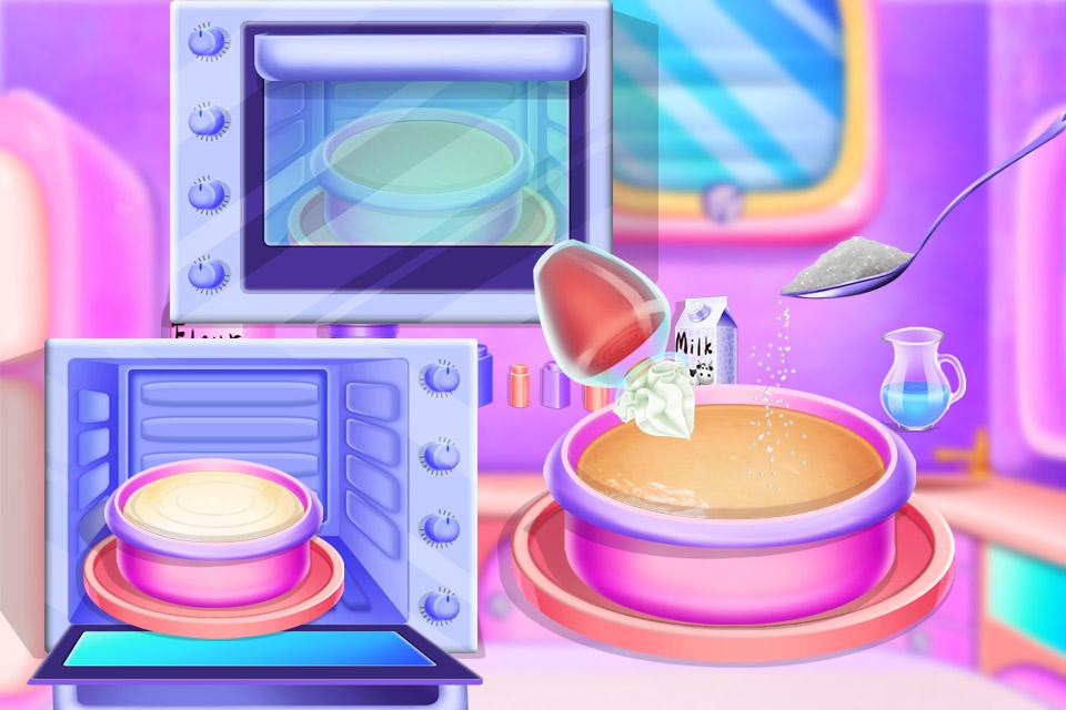 اسکرین شات 5 بازی Cake Making Contest Day