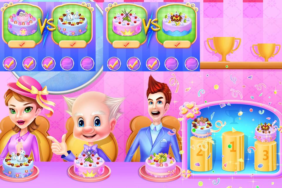 اسکرین شات 6 بازی Cake Making Contest Day