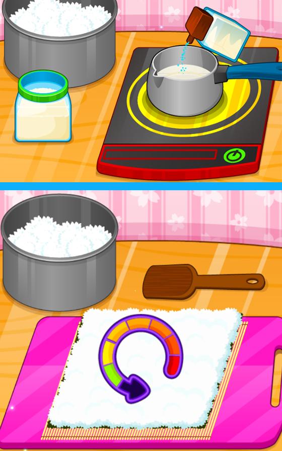 اسکرین شات 4 برنامه Cooking Sushi Maker