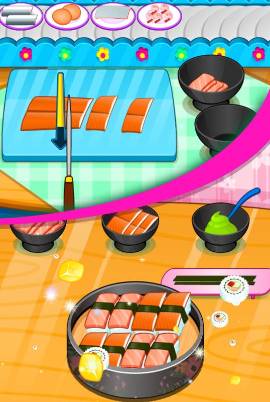 اسکرین شات 5 برنامه Cooking Sushi Maker